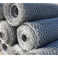 Сетка для габионов оцинкованная (Ц) в рулоне 80х100х3 мм ГОСТ Р 51285-99